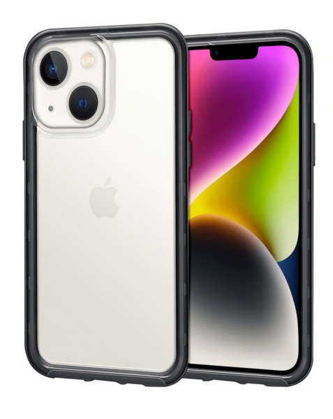 iPhone 15 Plus Acrylic Dual Layer Transparent Case