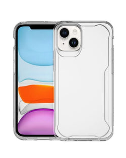 iPhone 15 Luxury TPU Hybrid Protection Case - CLEAR