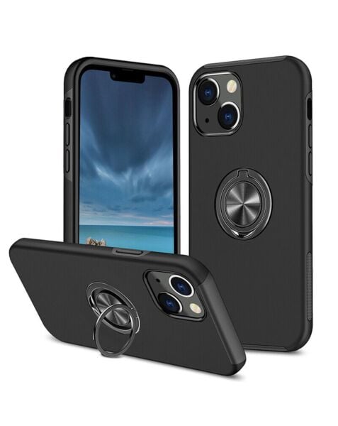iPhone 15 Plus Dual Layer Case w/ Magnetic Ring