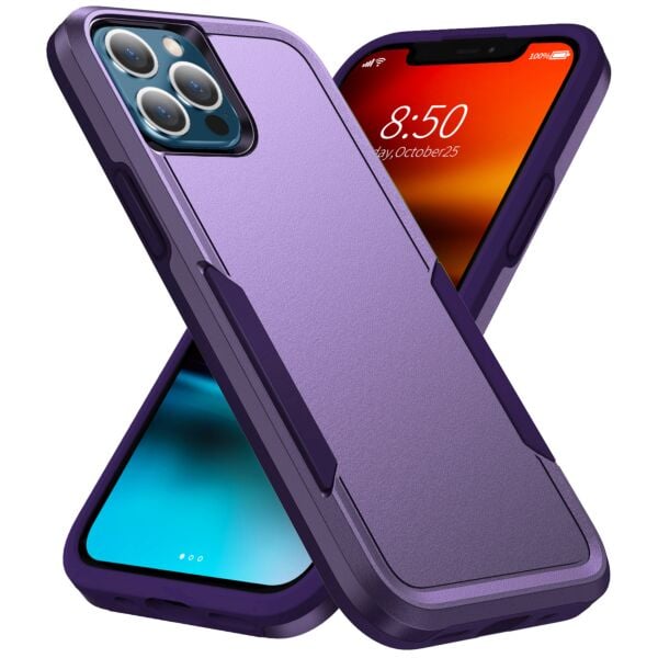 iPhone 15 Pro Dual Layers Shockproof Strong Case