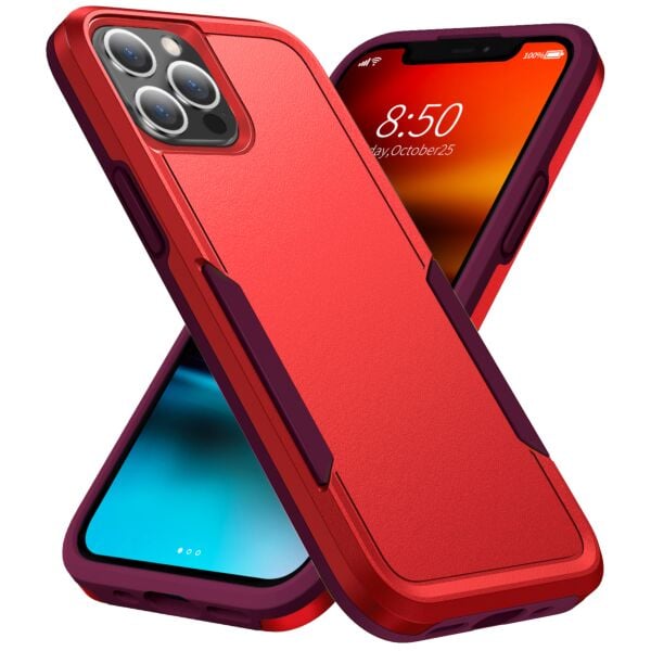 iPhone 15 Pro Dual Layers Shockproof Strong Case