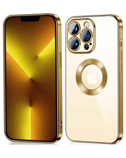 iPhone 15 Pro Shiny Wireless Charging Clear Case