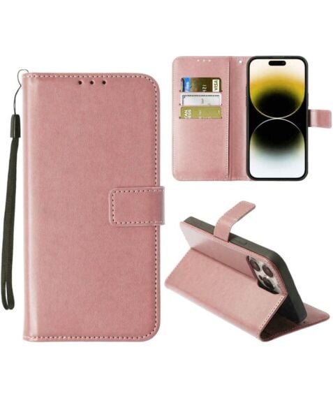 iPhone 15 Pro Max Leather Wallet Cases with Card Slot