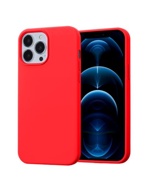iPhone 15 Pro Max Soft Solid Silicone Cases (Full Buttom Cover)