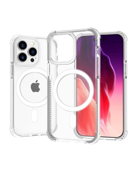 iPhone 15 Pro Max Dual Layer Cases w/Wireless Charging