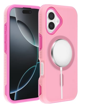 iPhone 16 Dual-Layer Cases with Wireless Charging