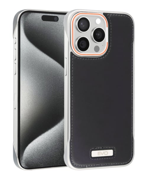 iPhone 16 ProMax EVO Leather Slim Case