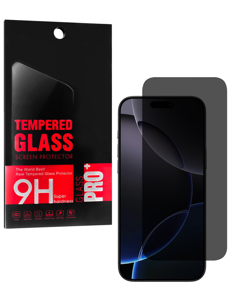 iPhone 16 Pro Max / 17 Pro Max Privacy Tempered Glass (2.5D / 1 Piece)