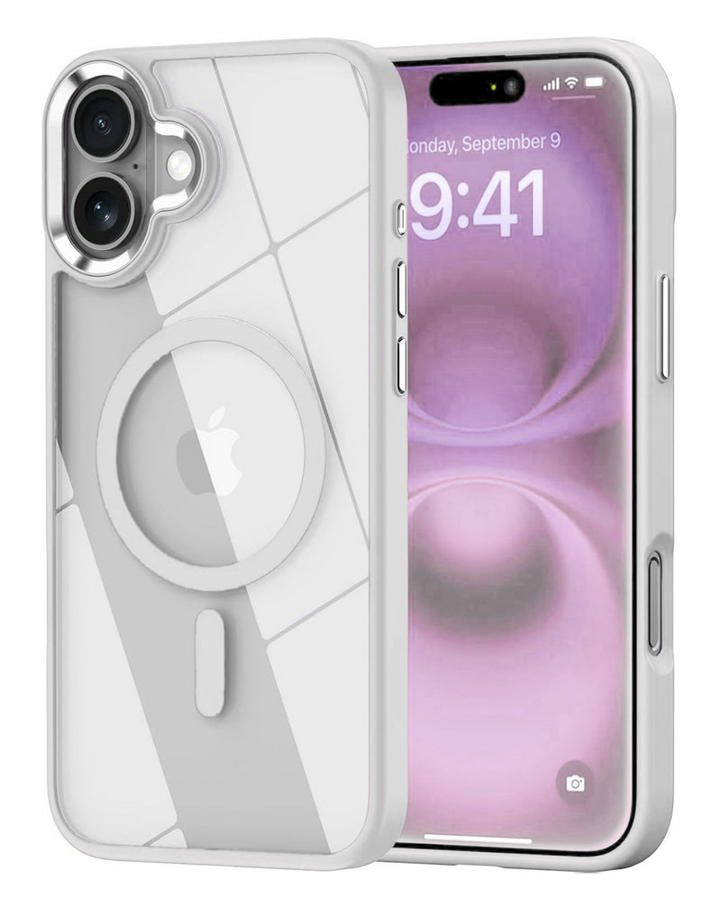 iPhone 17 Shiny Magnetic Clear Case
