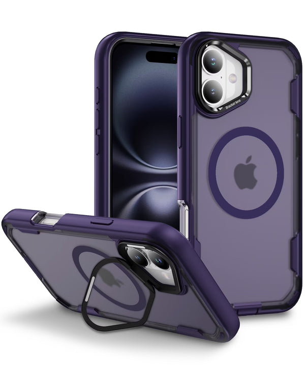 iPhone 17 Shockproof Magsafe Case with Camera Stand