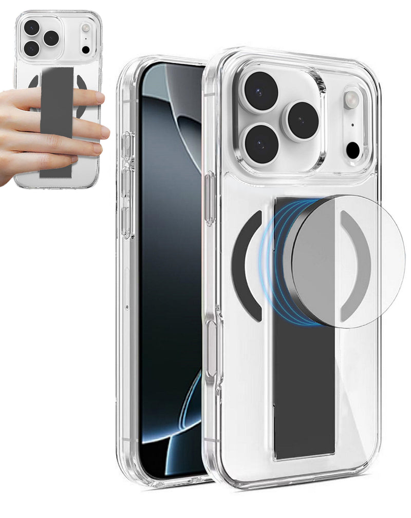 iPhone 17 Pro Hard Clear Case with MagGrip