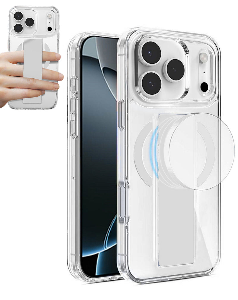 iPhone 17 Pro Hard Clear Case with MagGrip