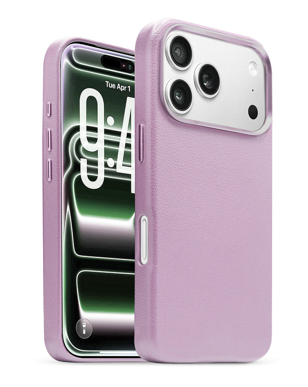 iPhone 17 Pro Max New Leather Case with Wireless Charger