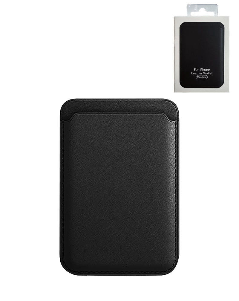 iPhone 16e Leather Magnetic Card Wallet Holder