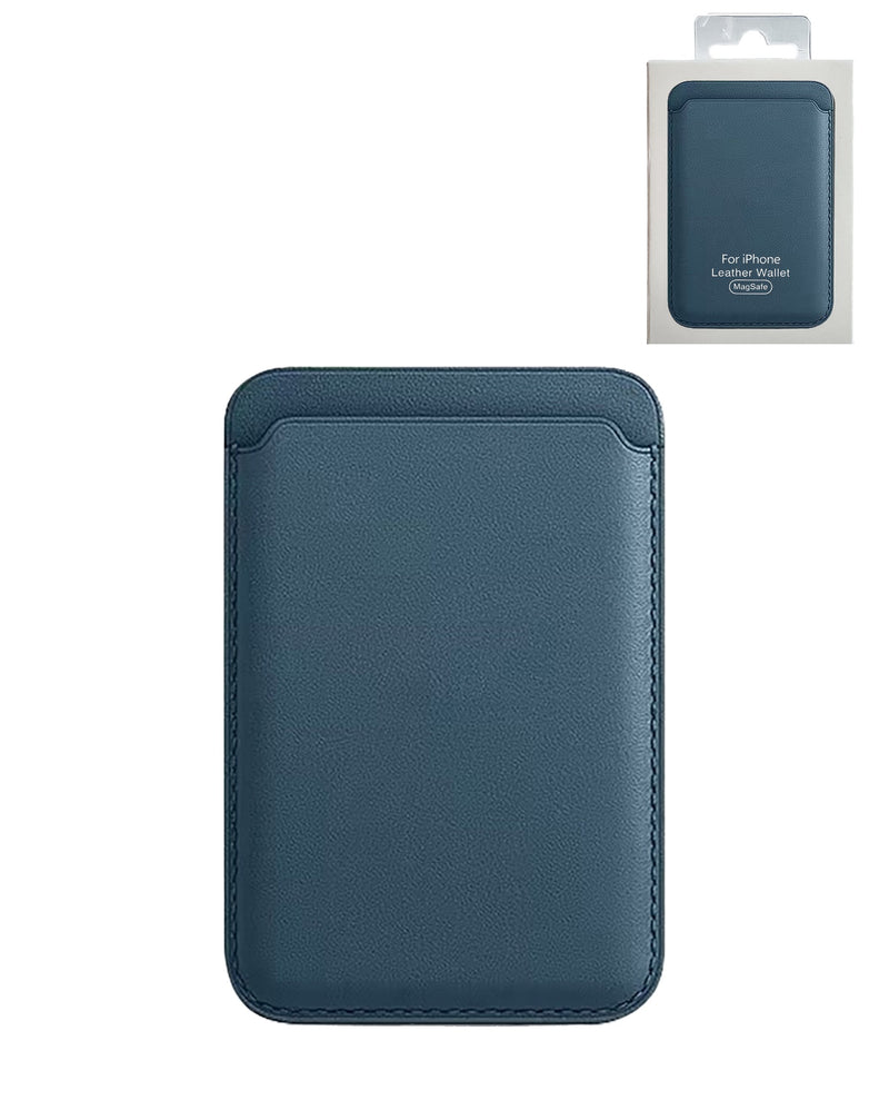 iPhone 16e Leather Magnetic Card Wallet Holder