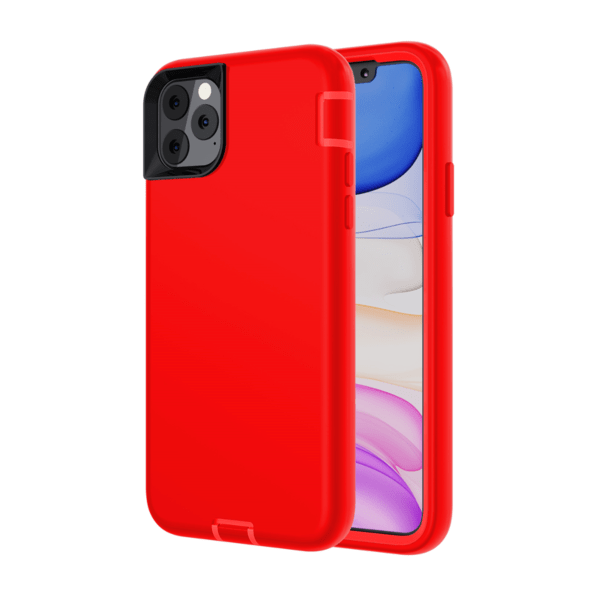 iPhone 12 / 12 Pro Silicone Design Heavy Duty Defender Cases