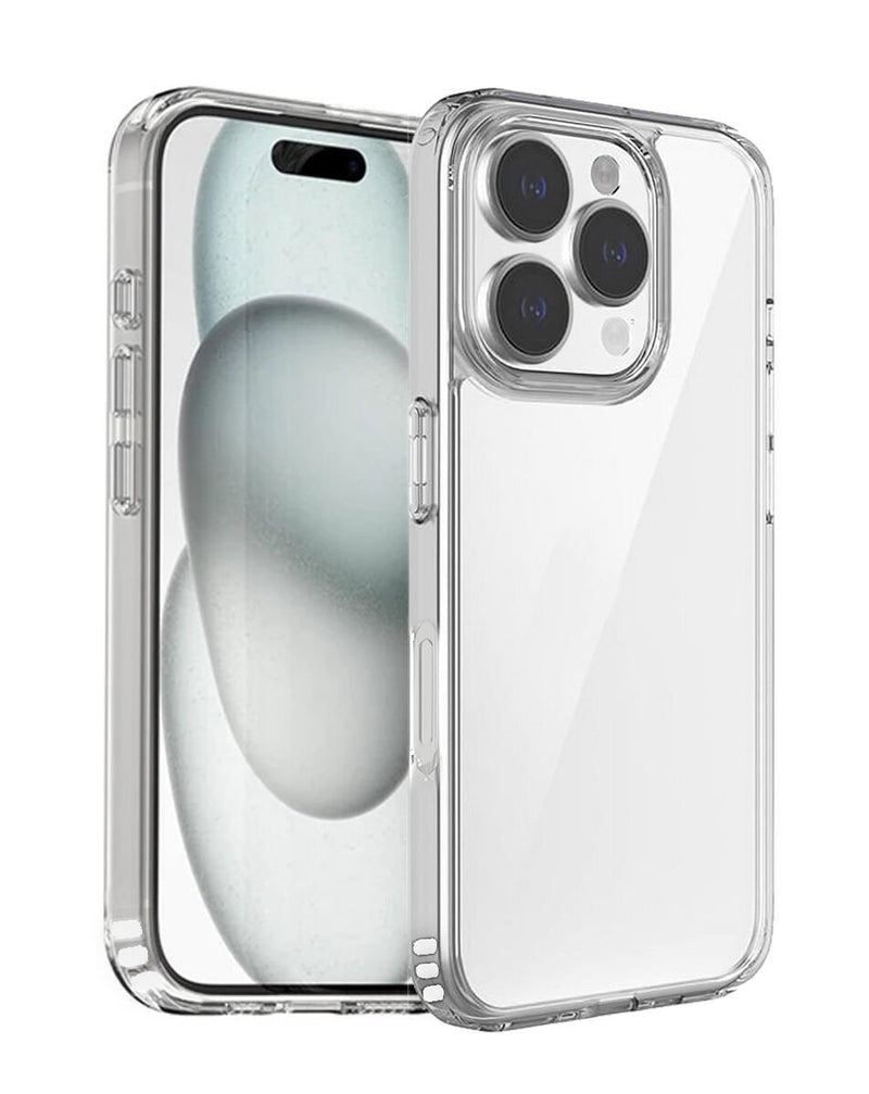 Hybrid Case with Air Cushion Technology - CLEAR for iPhone 16 Pro Max