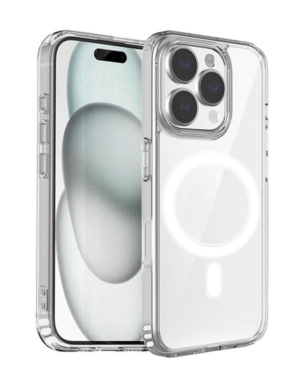 Wireless Charging Clear Case for iPhone 16 Pro Max