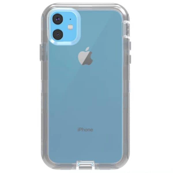 iPhone 11 Transparent Defender Shockproof Cases - Banana Cellular Solutions 