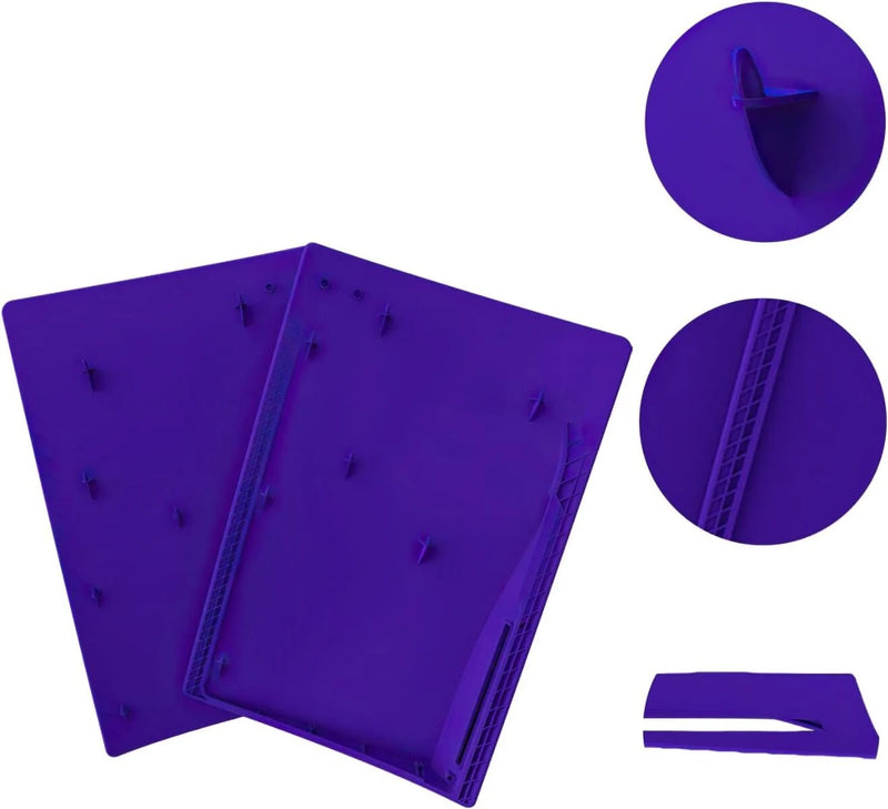 Faceplate Cover (PURPLE) (2 Piece Set) for PlayStation 5 Disc Edition