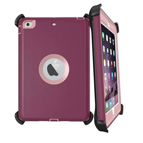 Heavy Duty Case with Clip for iPad Mini 4 / Mini 5 (Only Ground Shipping)