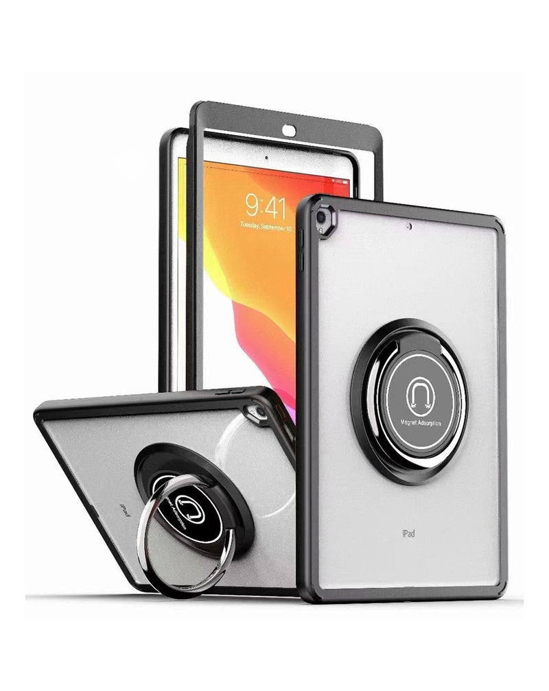 Hard PC Rear / Soft TPU Colorful Border Case with I - ring Holder for iPad Mini 4 / Mini 5 (Only Ground Shipping) - Banana Cellular Solutions