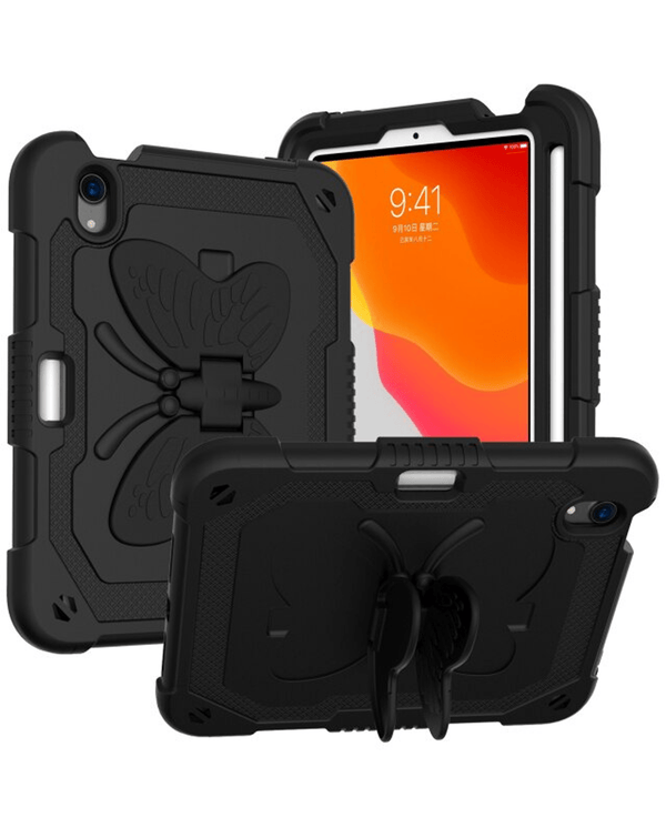 Protective Butterfly Stand Desing Case for iPad Mini 6 / 7 (A17 Pro) (Only Ground Shipping)