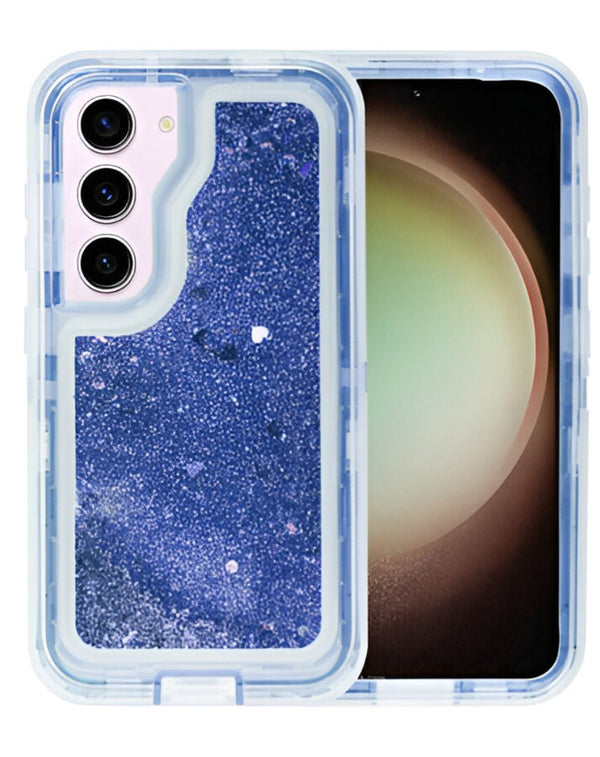 Galaxy S23 Plus Glitter Liquid Case - Banana Cellular Solutions