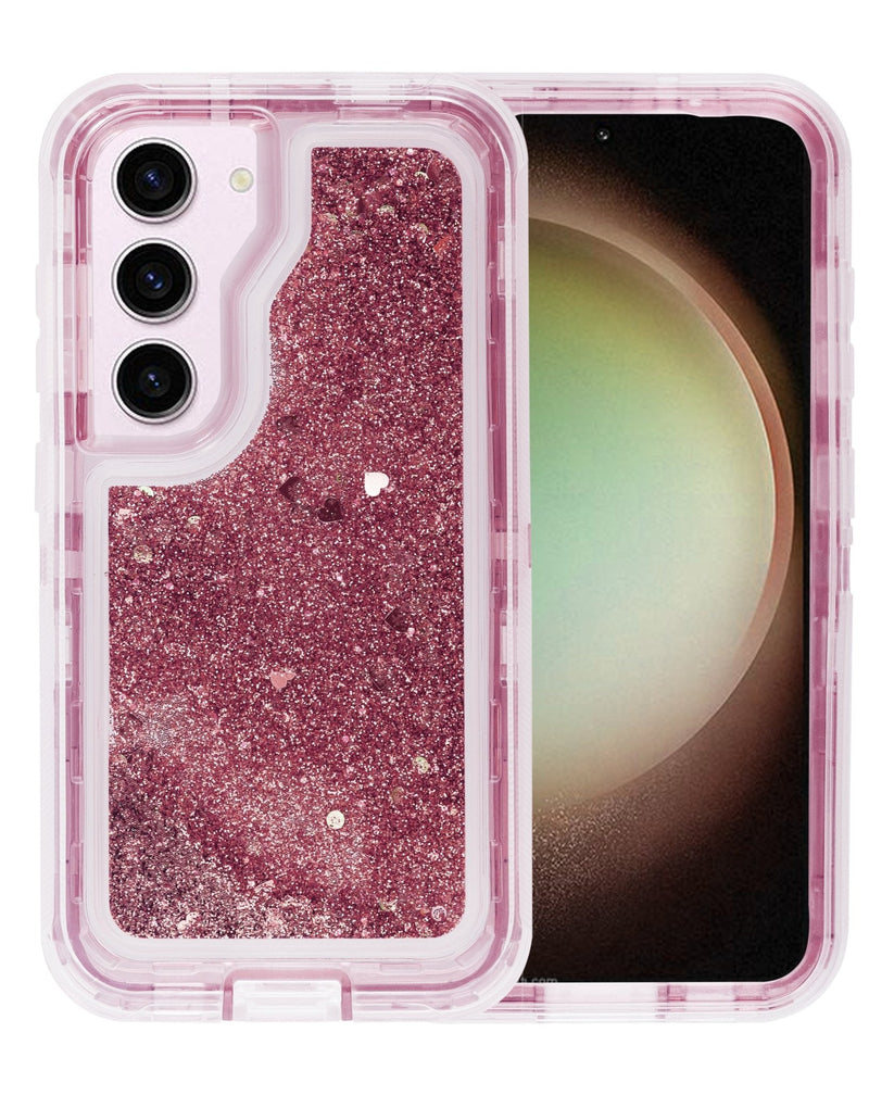 Galaxy S23 Plus Glitter Liquid Case - Banana Cellular Solutions