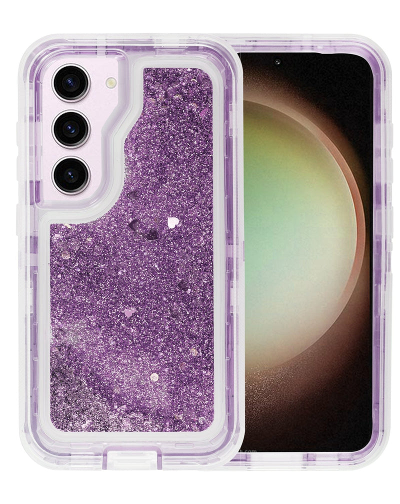 Galaxy S23 Plus Glitter Liquid Case - Banana Cellular Solutions
