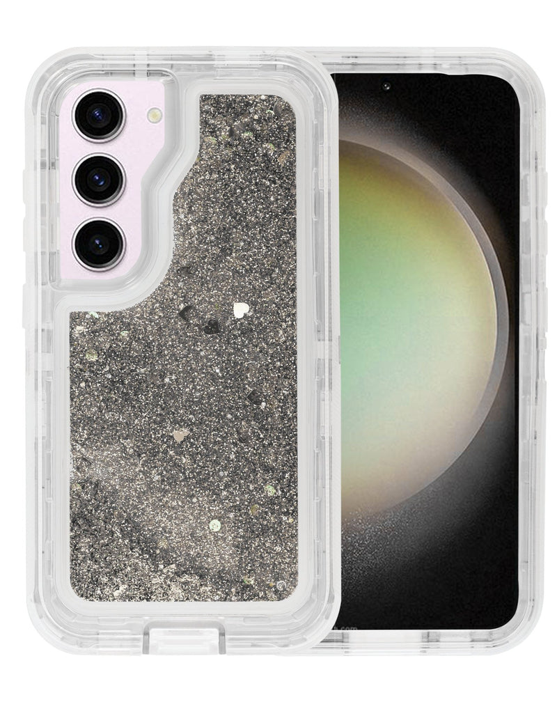 Galaxy S23 Plus Glitter Liquid Case - Banana Cellular Solutions