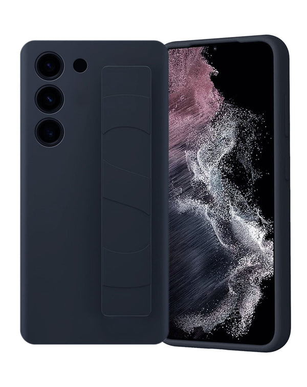 Galaxy S23 Plus Wrist Strap Silicon Soft Case - Banana Cellular Solutions