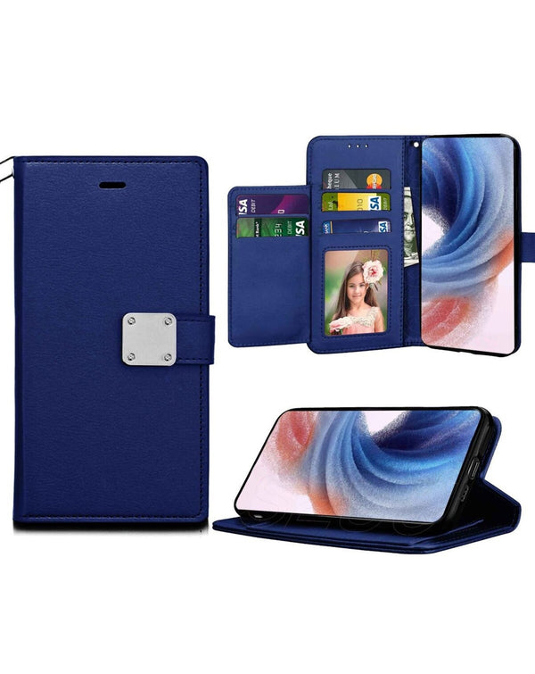 Galaxy S25 Elegant Leather Wallet Case (Only Ground Shipping) - Banana Cellular Solutions