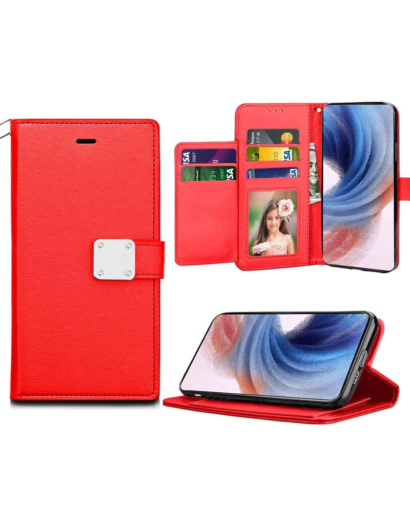 Galaxy S25 Elegant Leather Wallet Case (Only Ground Shipping) - Banana Cellular Solutions