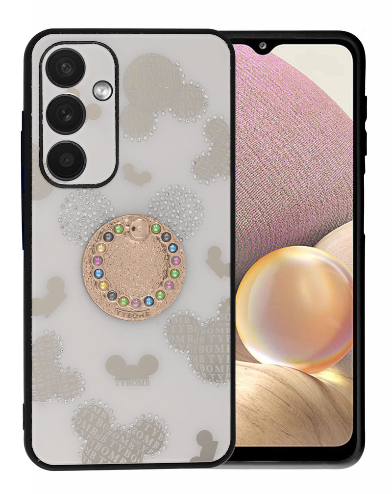 Galaxy S24FE Luxury Diamond Shiny Cases with Ring (Only Ground Shipping)