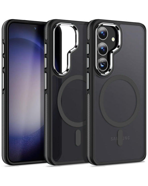 Slim Non - Slip Translucent Matte Wireless Charging Case for Galaxy S24FE (Only Ground Shipping) - Banana Cellular Solutions