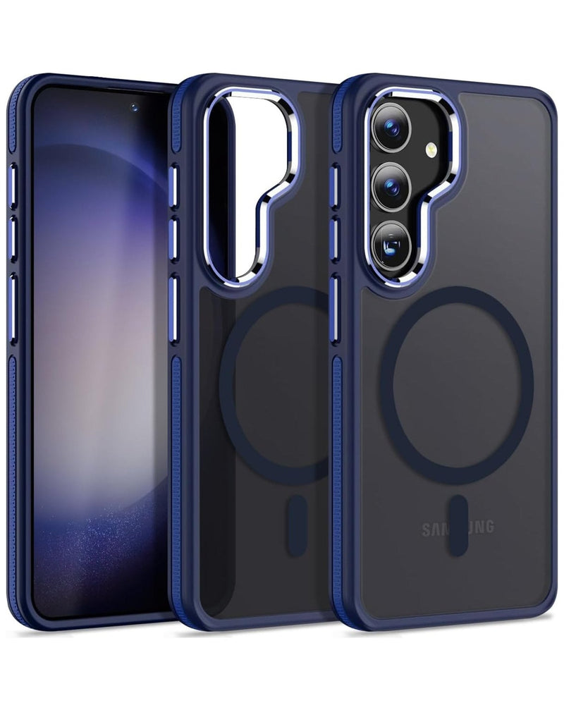 Slim Non - Slip Translucent Matte Wireless Charging Case for Galaxy S24FE (Only Ground Shipping) - Banana Cellular Solutions