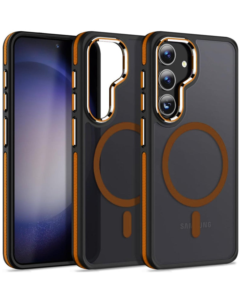 Slim Non - Slip Translucent Matte Wireless Charging Case for Galaxy S24FE (Only Ground Shipping) - Banana Cellular Solutions