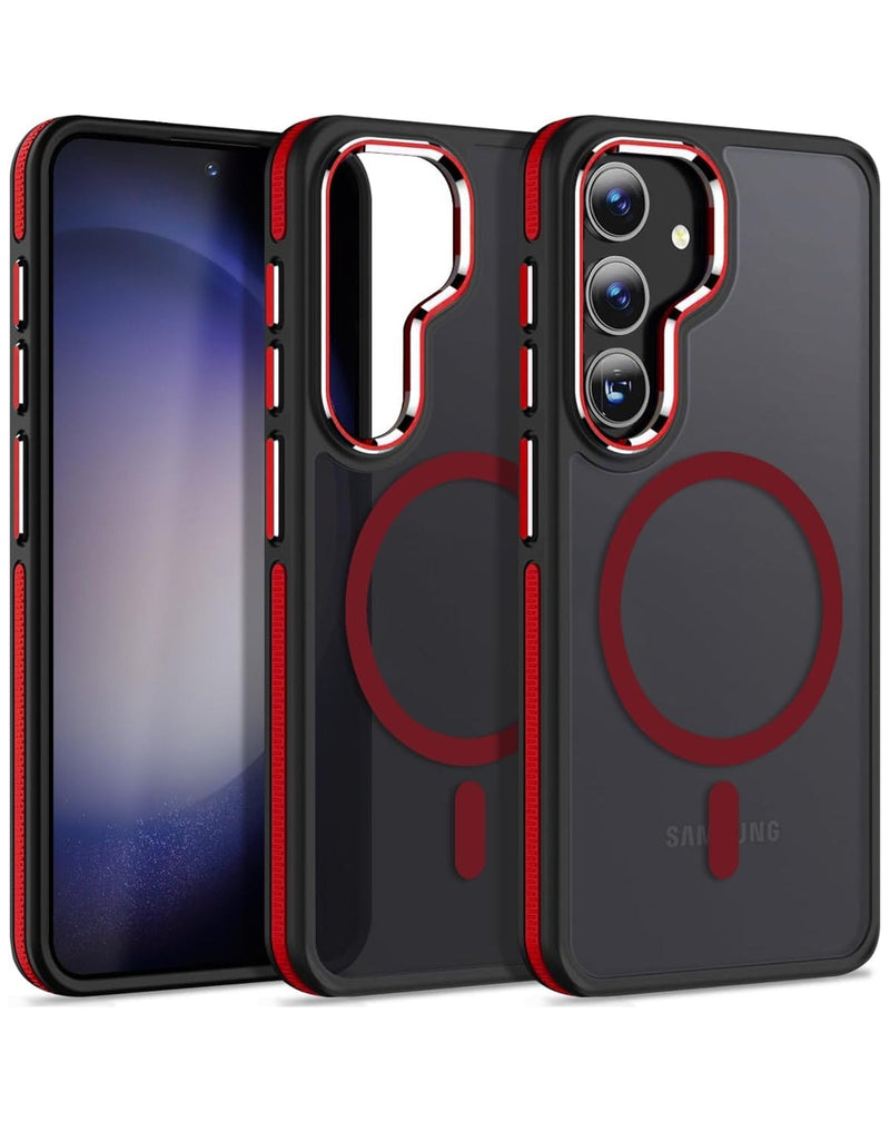 Slim Non - Slip Translucent Matte Wireless Charging Case for Galaxy S24FE (Only Ground Shipping) - Banana Cellular Solutions