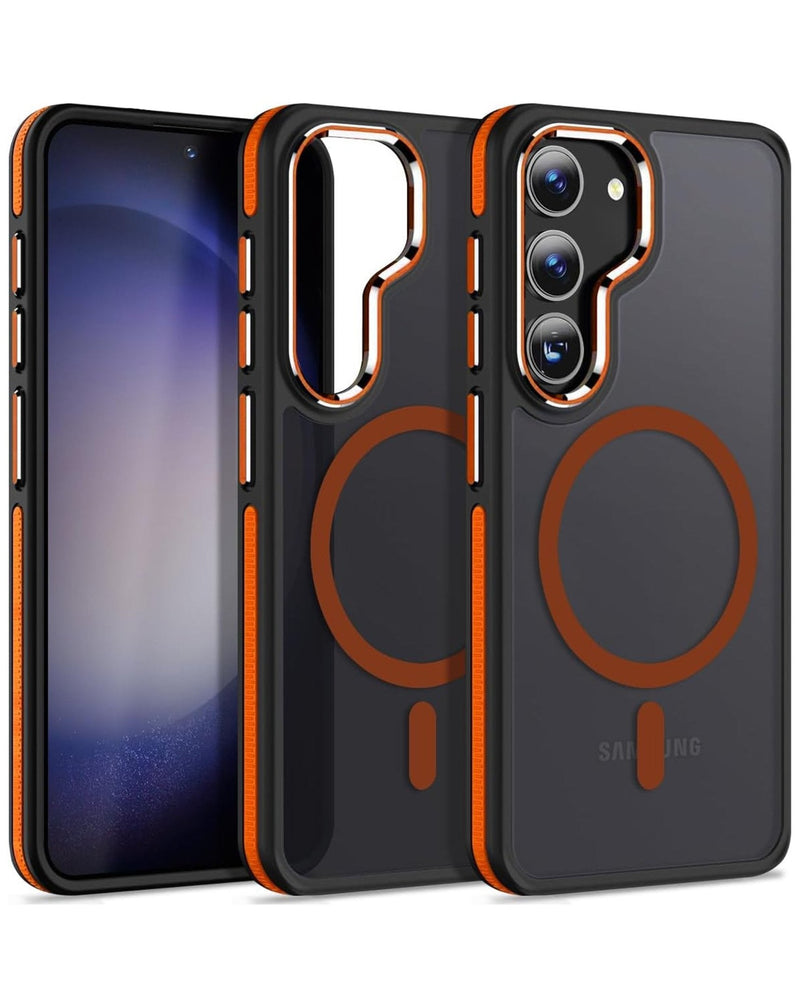 Slim Non - Slip Translucent Matte Wireless Charging Case for Galaxy S24 / S25 (Only Ground Shipping) - Banana Cellular Solutions