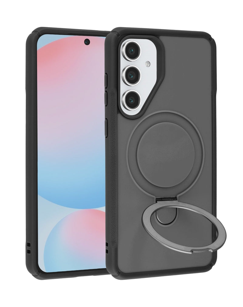 Shockproof Case with Magnetic Kickstand for Galaxy S25FE (Only Ground Shipping) - Banana Cellular Solutions