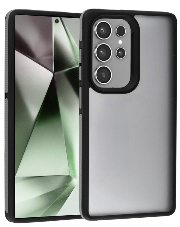 Galaxy S25 Ultra Matte Silicone Frame Shockproof Case (Only Ground Shipping) - Banana Cellular Solutions