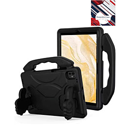 Hand - Held Stand Kids Case for iPad Air 13 2024 / Pro 13 2024 / Pro 12.9 (3rd / 4th / 5th / 6th) (Only Ground Shipping)