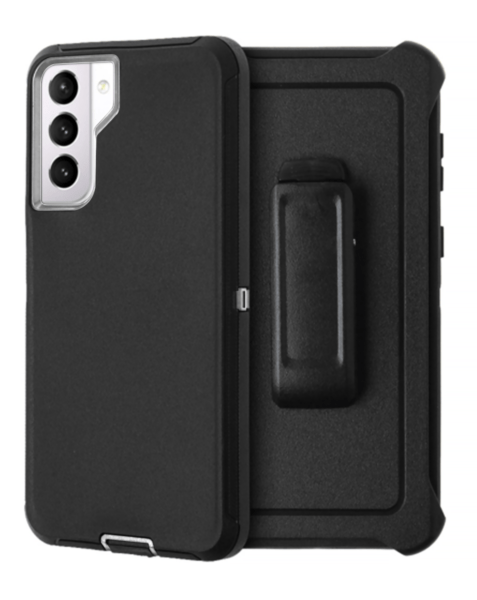 Galaxy S21 FE Heavy Duty Defender Case w/Clips