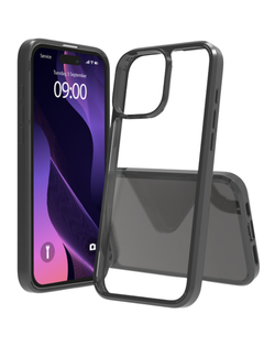 Hybrid Case with Air Cushion Technology - BLACK for iPhone 16 Pro Max