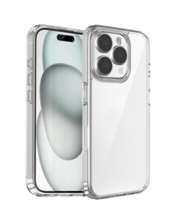 Hybrid Case with Air Cushion Technology - CLEAR for iPhone 16 Pro