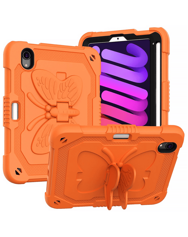 Protective Butterfly Stand Desing Case for iPad Mini 6 / 7 (A17 Pro) (Only Ground Shipping)