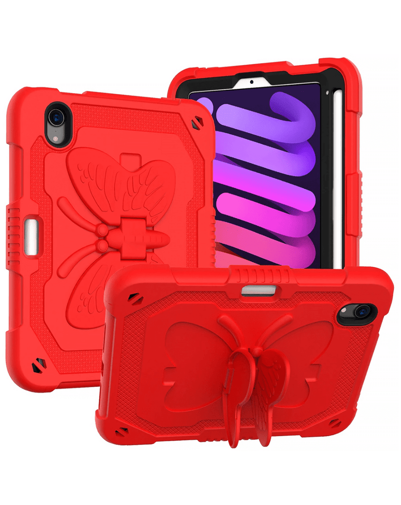 Protective Butterfly Stand Desing Case for iPad Mini 6 / 7 (A17 Pro) (Only Ground Shipping)