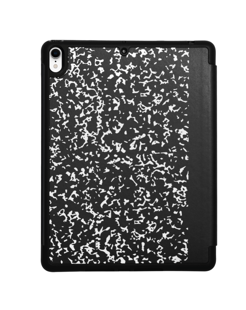 Old Style Notebook Design Case - Composition Book for iPad Mini 6 / 7 (A17 Pro) (Only Ground Shipping) - Banana Cellular Solutions