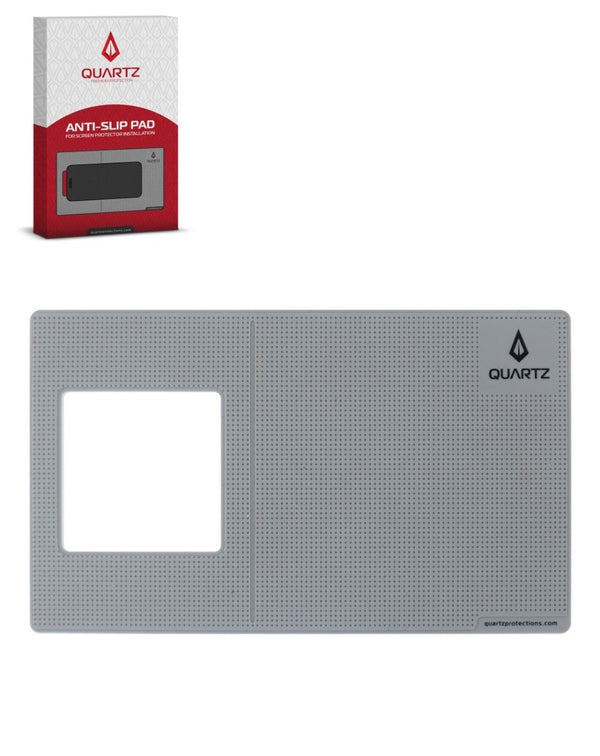 QUARTZ Anti - Slip Silicone Pad for Tempered Glass Installation (GRAY) - Banana Cellular Solutions